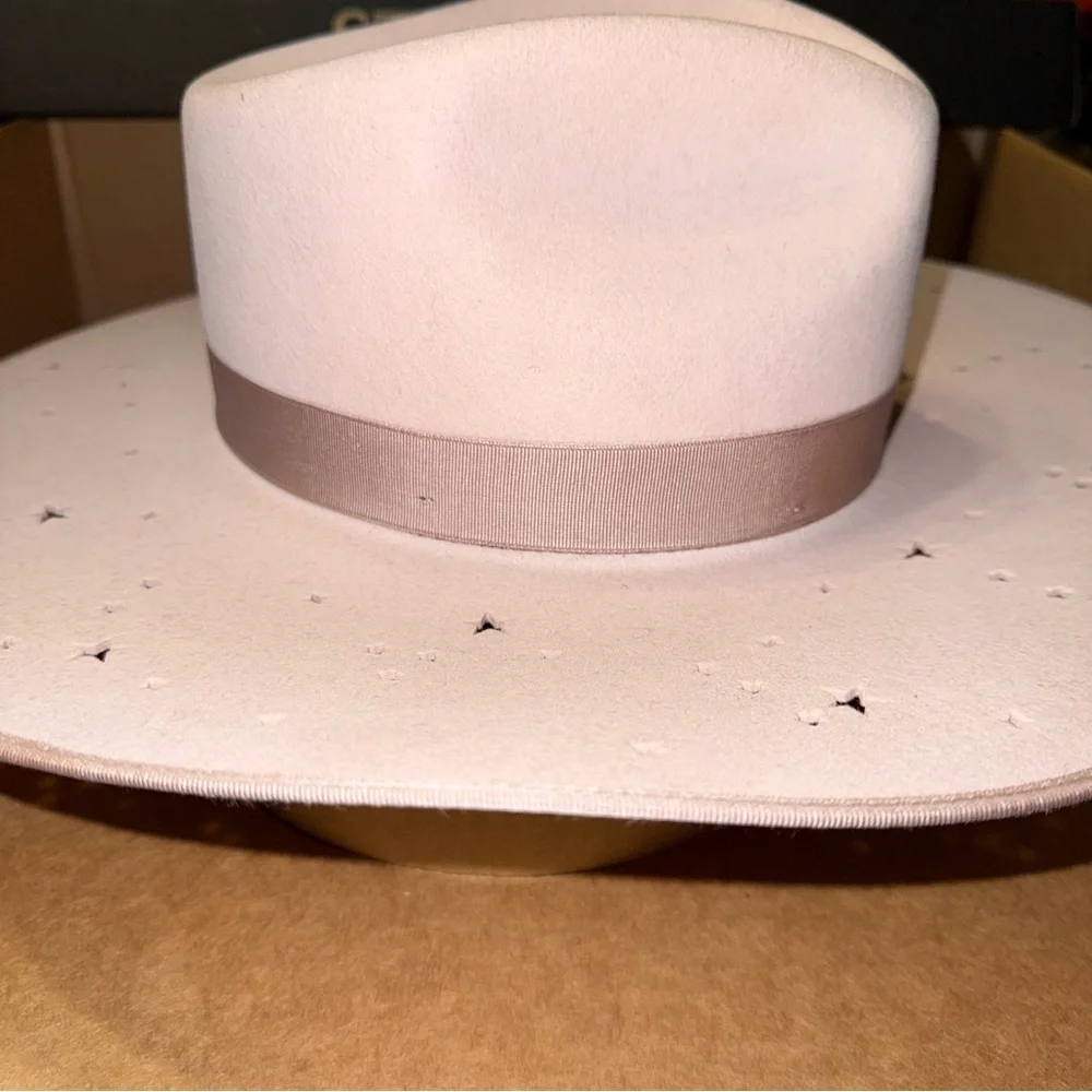NEW Stetson Seeker Collection 'Night Sky' Cowboy Hat - Powder Pink Size S - Picture 6 of 14